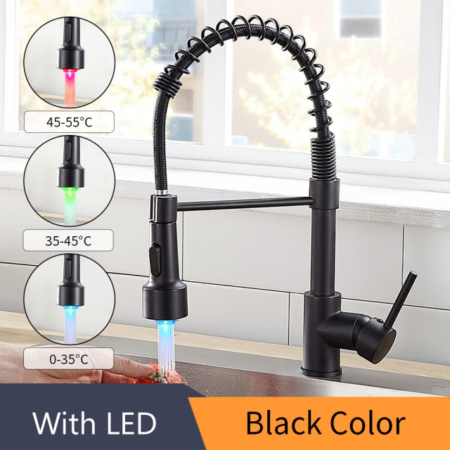 With LED Black