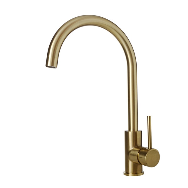 Mat Gold Tap Round