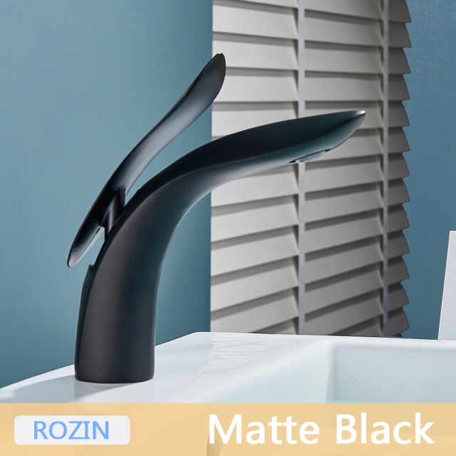 Black faucet