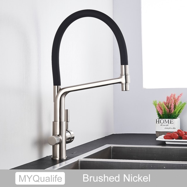 Brushed nickel