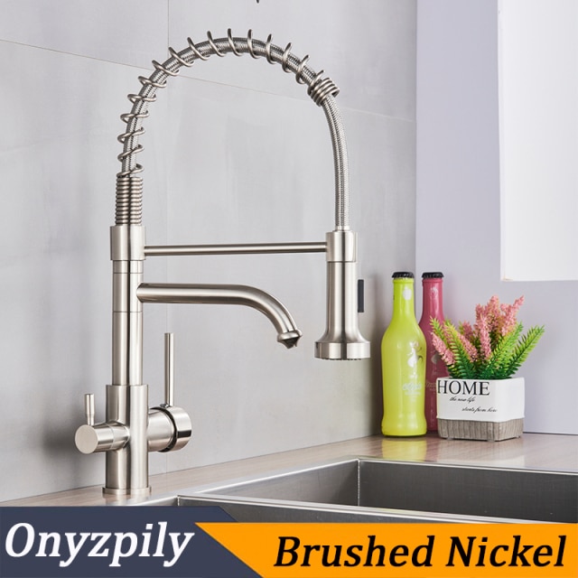 Brushed nickel