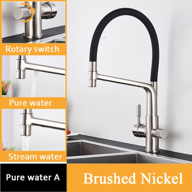 Brushed nickel