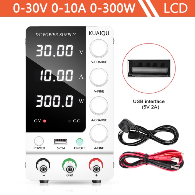 30V 10A LCD NEW
