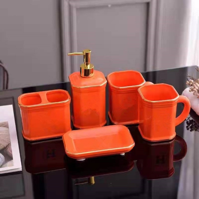 Orange 5 Pcs