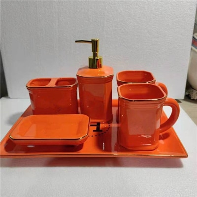 Orange 6 Pcs