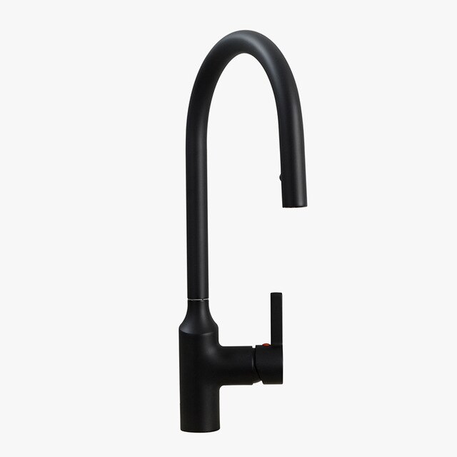 Black faucet