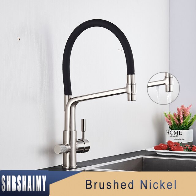 Brushed nickel