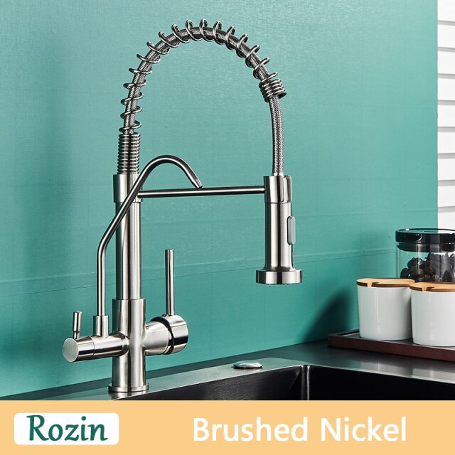 Brushed nickel