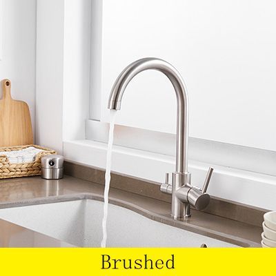 Brushed nickel
