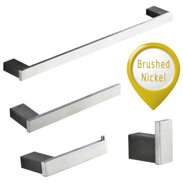 Brushed nickel