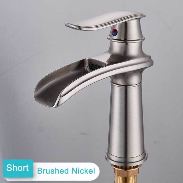 Short Brushed Nickel