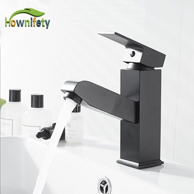 Black faucet