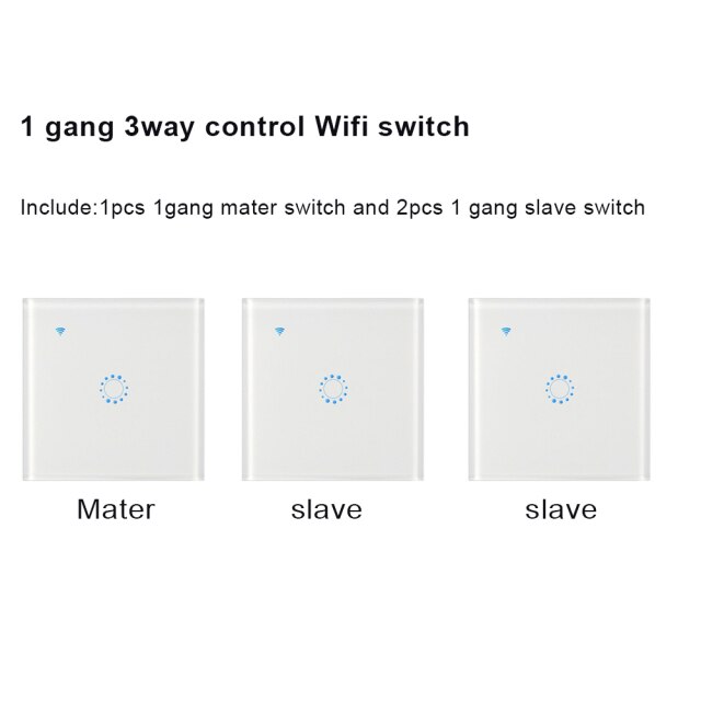 1 gang 3 way white