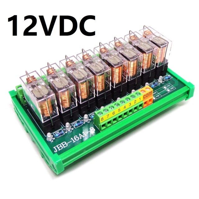 OMRON 8 WAY 12VDC16A