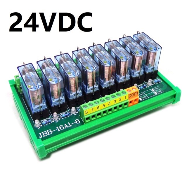 FINDER 8WAY 24VDC16A