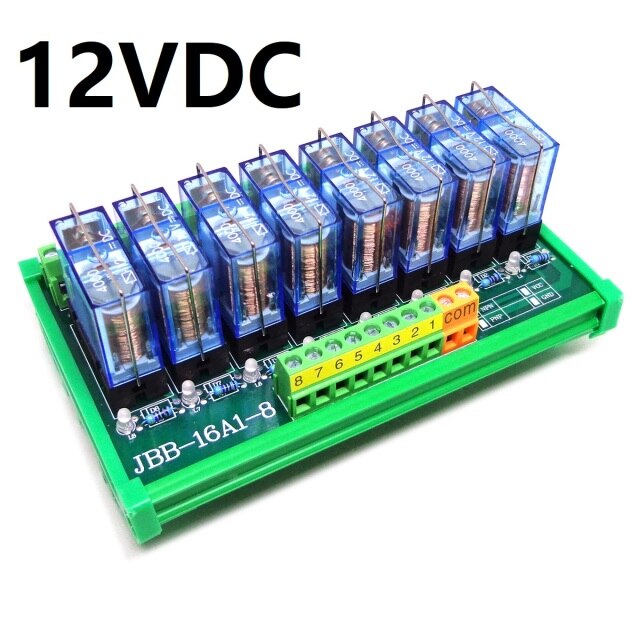 FINDER 8WAY 12VDC16A