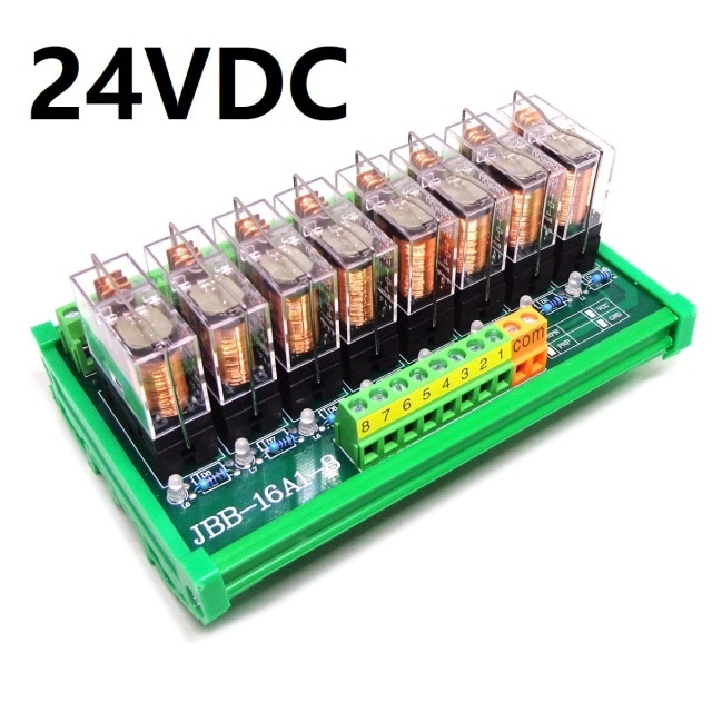 OMRON 8 WAY 24VDC16A