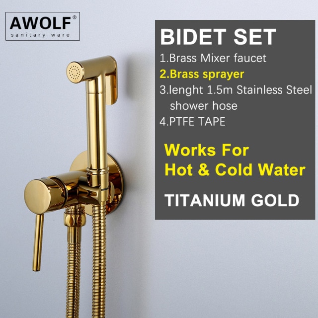 Titanium gold