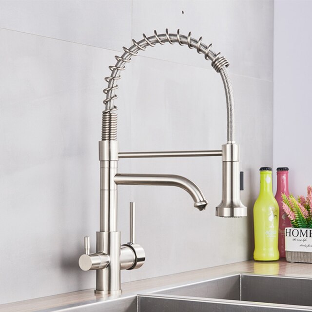 Brushed nickel
