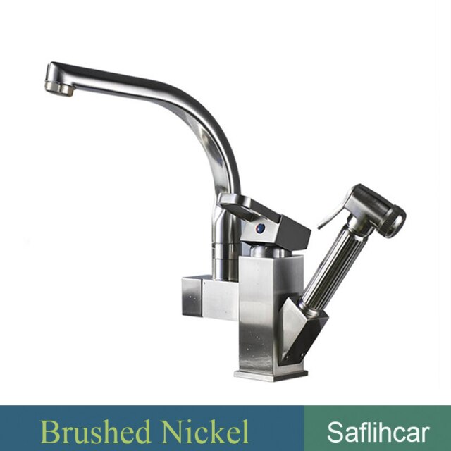 Brushed nickel