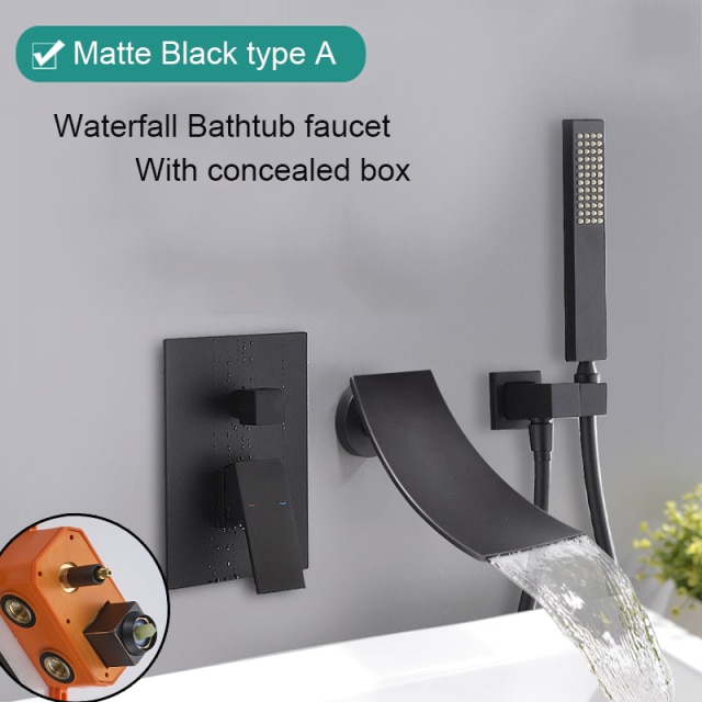matte black A box