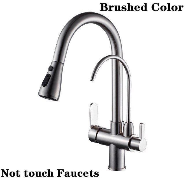 Not-touch-brushed