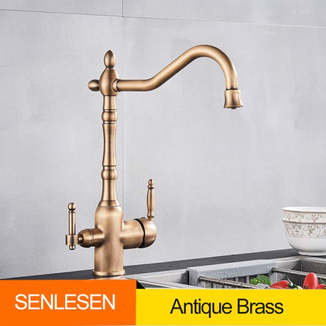 antique brass