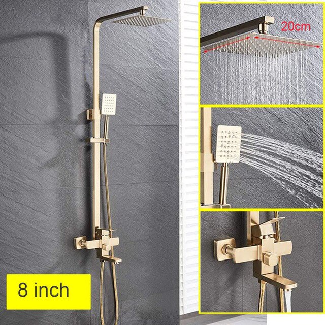 nickle golden 8inch
