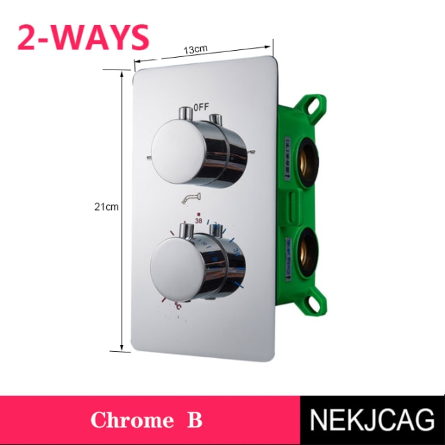 Chrome Round 2 way