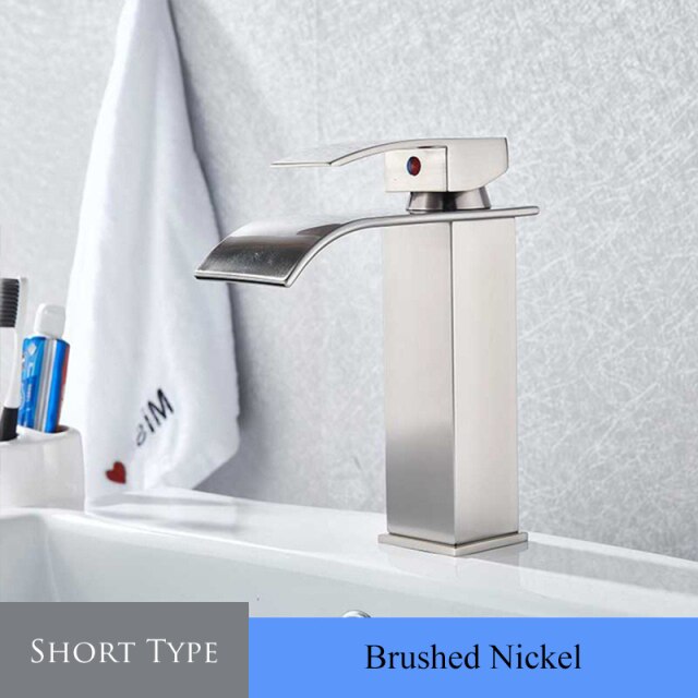Short Brushed Nickel