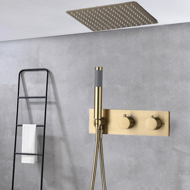 gold brush