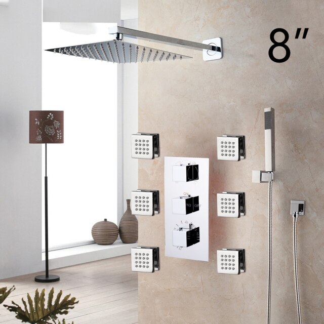 8 inch shower