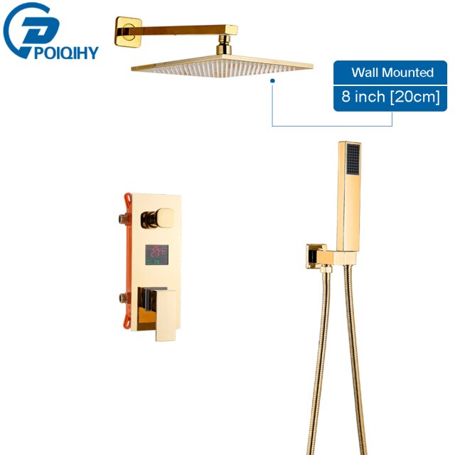 Wall Mounted 8inch