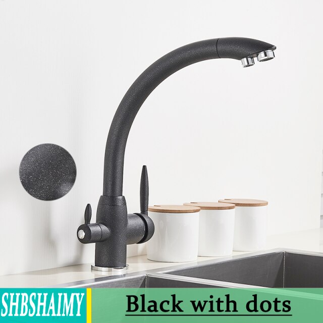 Black with dots