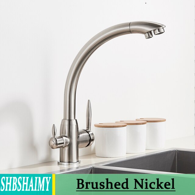Brushed nickel