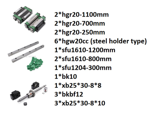 linear guide kit