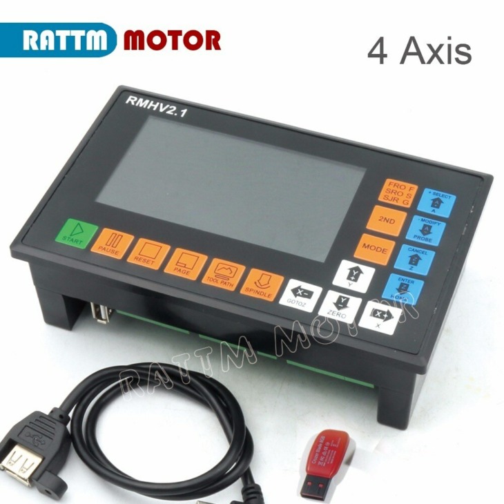 Uk 4 Axis Plc Controller 500Khz Off-Line Működés Cnc Router Gravírozó ...
