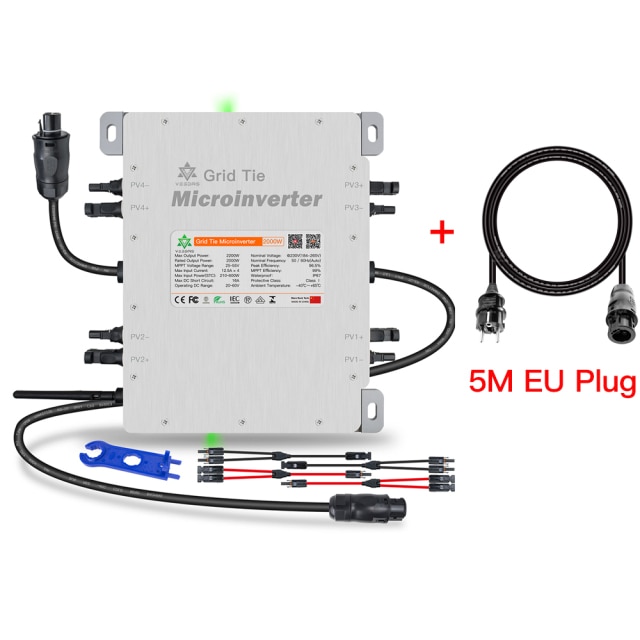 2000W and 5M EU Plug