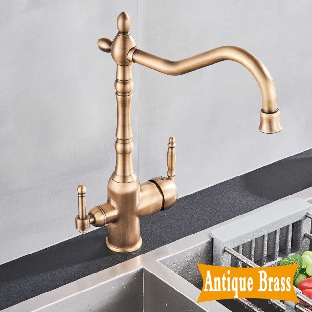 antique brass