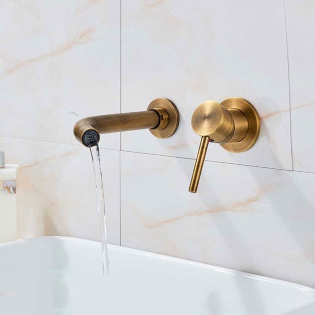 antique brass