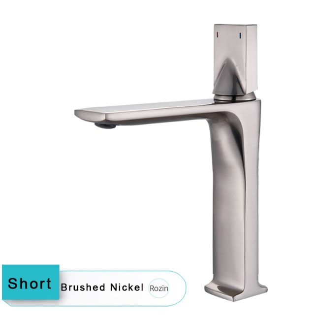 Short Brushed Nickel