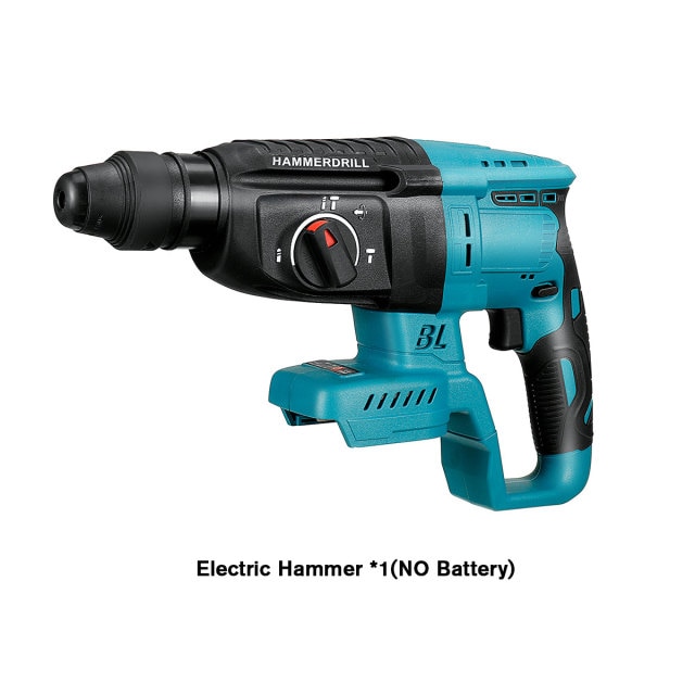 Drillpro Brushless Cordless Ütvefúró 2 Akkumulátorok Electric Hammer ...