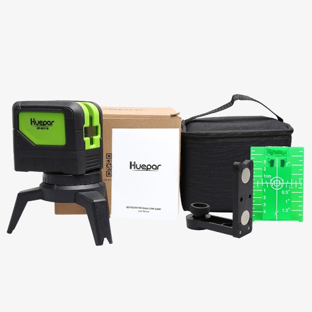 green laser level