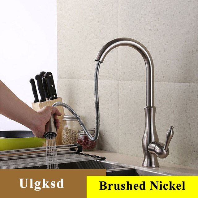 Brushed nickel