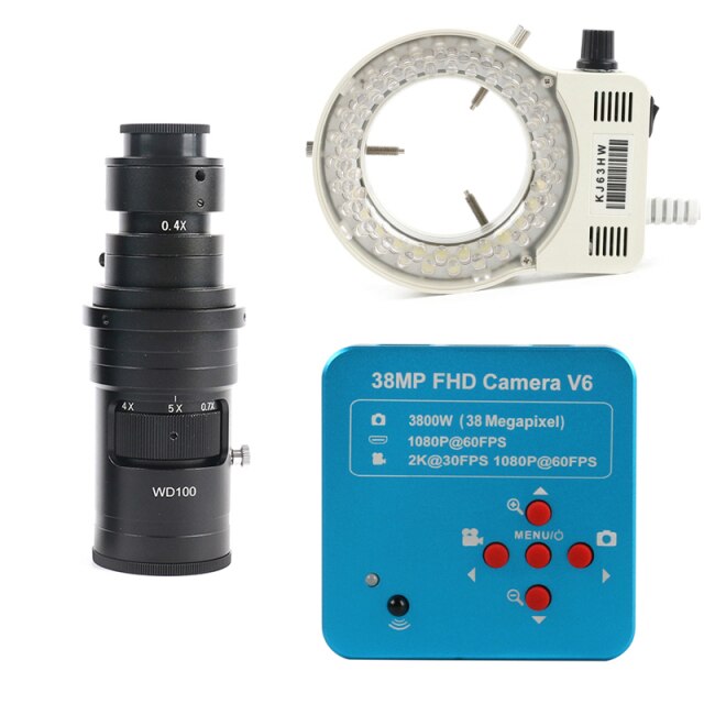 200x lens with Light