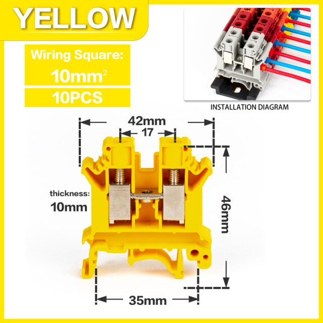 Yellow-10PCS