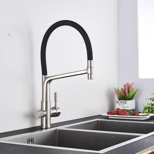 Brushed nickel