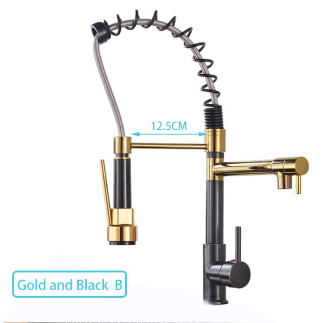 Gold and Black B