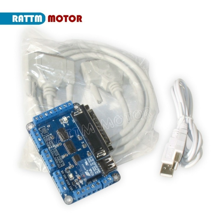 Motor Paso A Paso De 4 Ej Nema 23 425oz.in 3A 112mm, Controlador Paso A Paso DM542A, Enrutador