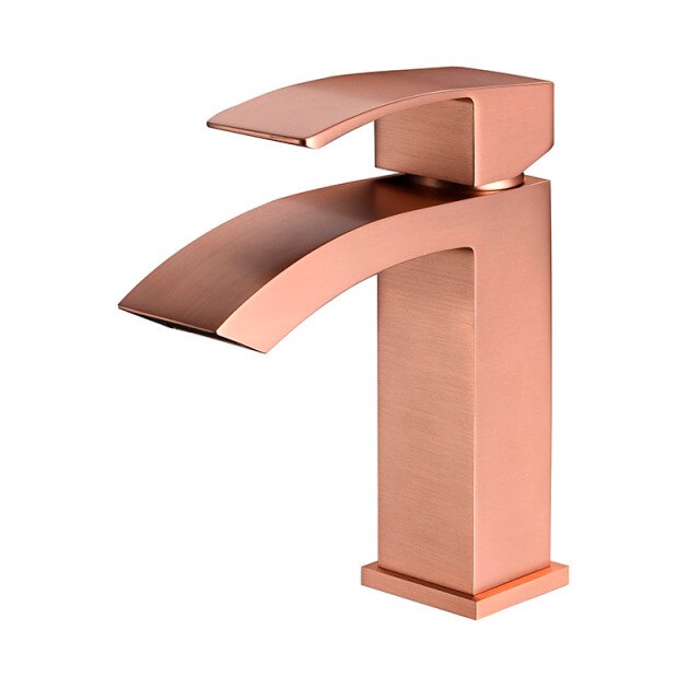 Brushed rose tap
